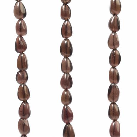 Dumanlı Kuvars Doğal Taş 8x11mm Kesim Dizi