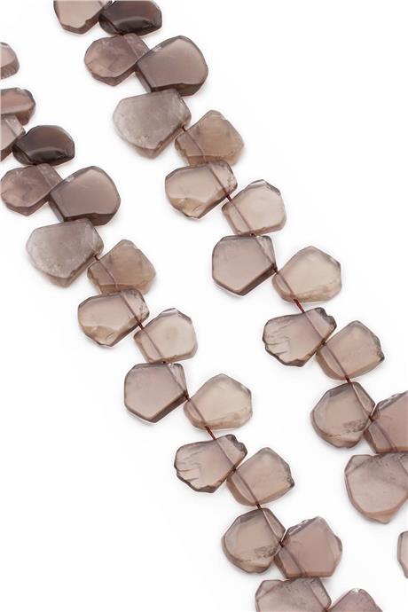 Dumanlı Kuvars Doğal Taş Amorf Kesim Dizi