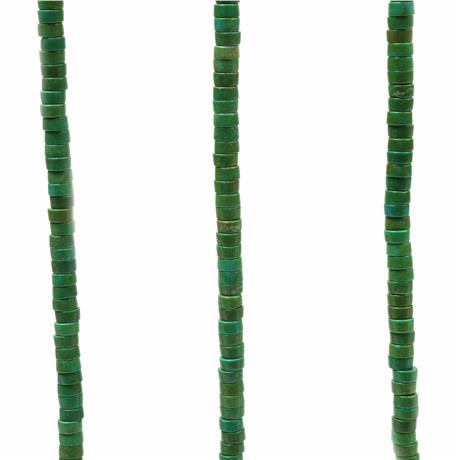 Firuze Taşı Dore Kesim 6x2mm Doğal Taş Dizi