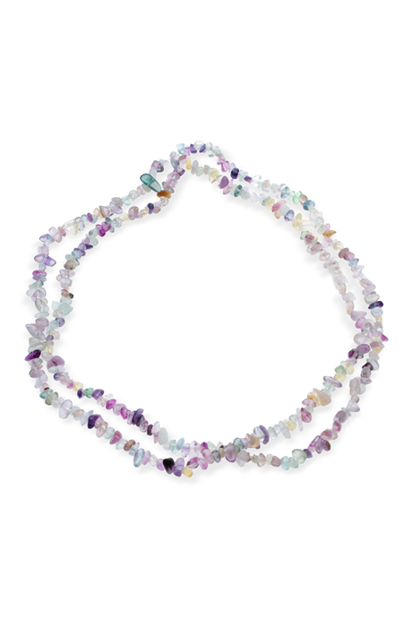 Florit Doğal Kırık Taş Orta Boy Parlak 5x8mm Dizi