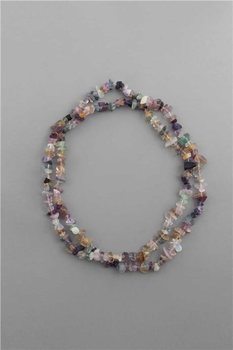 Florit Doğal Kırık Taş Orta Boy Parlak 5x8mm Dizi