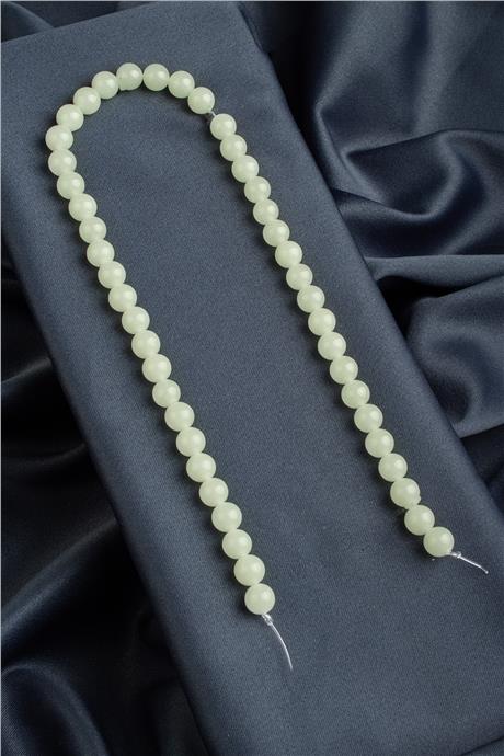 Fosforlu Küre Kesim Parlak 8mm Doğal Taş Dizi