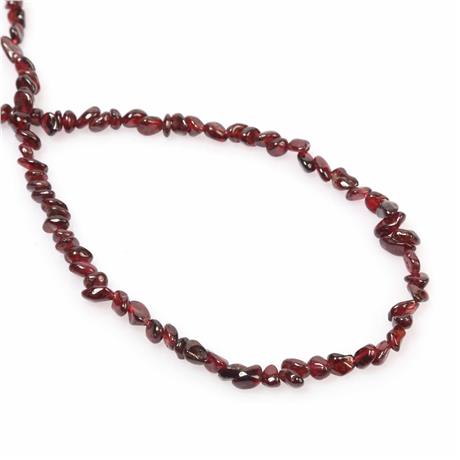 Garnet Taşı Tımbıl Kesim 6x6mm Doğal Taş Dizi