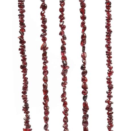 Garnet Taşı Tımbıl Kesim 6x6mm Doğal Taş Dizi