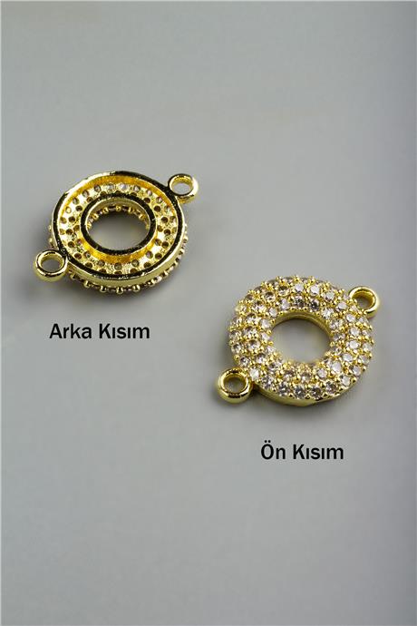 Gold Simit Kesim Beyaz Zirkon Bileklik Aparatı 13 mm
