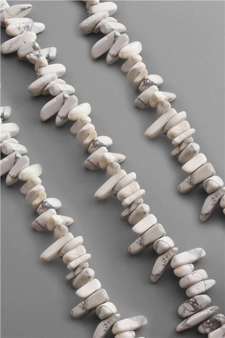 Havlit Doğal Kırık Taş İri Boy 8x12mm Dizi