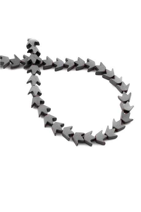 Hematite Natural Stone Matte Grey 8mm String Of Beads