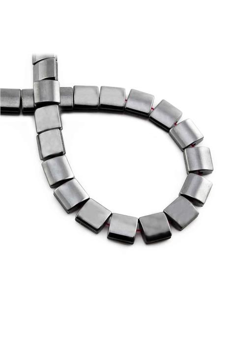 Hematit Taşı Parlak Füme 10x10mm Doğal Taş Dizi