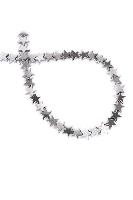 Hematite Natural Stone Shiny Cylinder 8mm String Of Beads