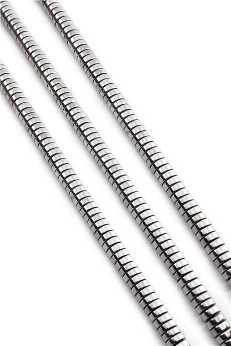 Hematite Natural Stone Shiny Cylinder Circle Cut 6x2mm String Of Beads