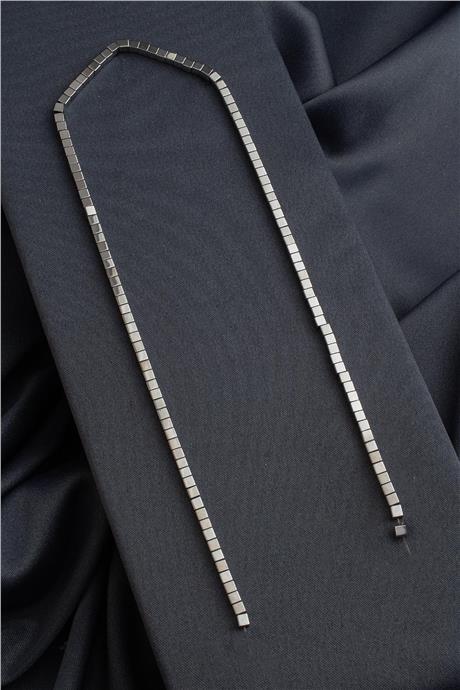 Hematite Natural Stone Shiny Cylinder 3x3mm String Of Beads