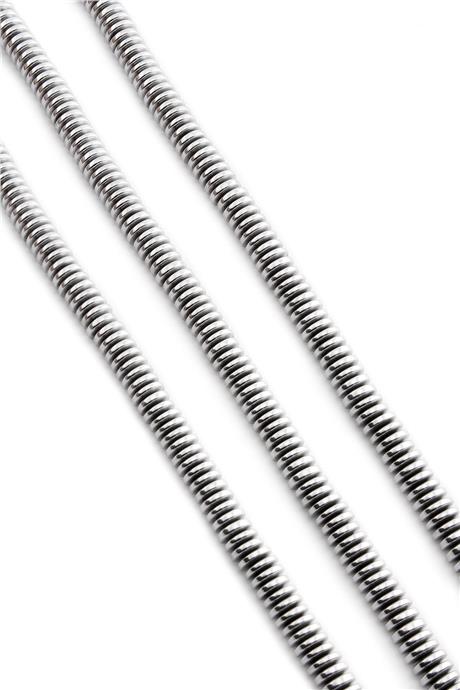 Hematite Natural Stone Shiny Cylinder Washer Cut 6x2mm String Of Beads