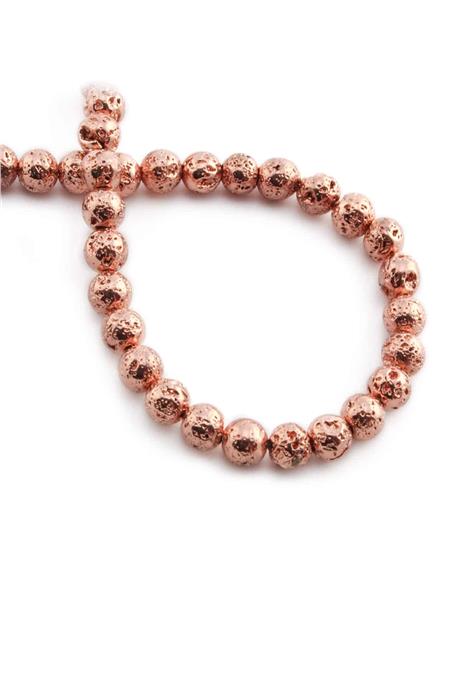 Hematite Natural Stone Shiny Rose Globe Cut 7x7mm String Of Beads