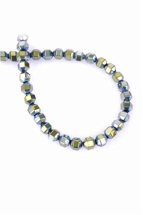 Hematit Taşı Özel Kesim Füme 8x8mm Doğal Taş Dizi