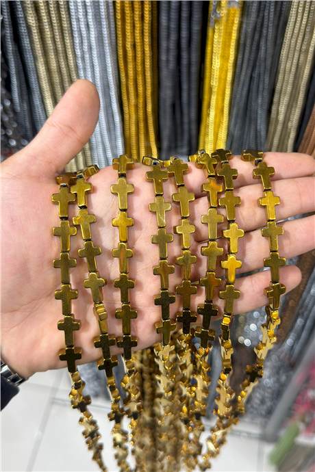 Hematit Taşı 10x14mm Doğal Taş Dizi