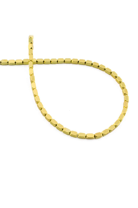 Hematit Taşı 2x4mm Dikdörtgen Kesim Doğal Taş Diziler