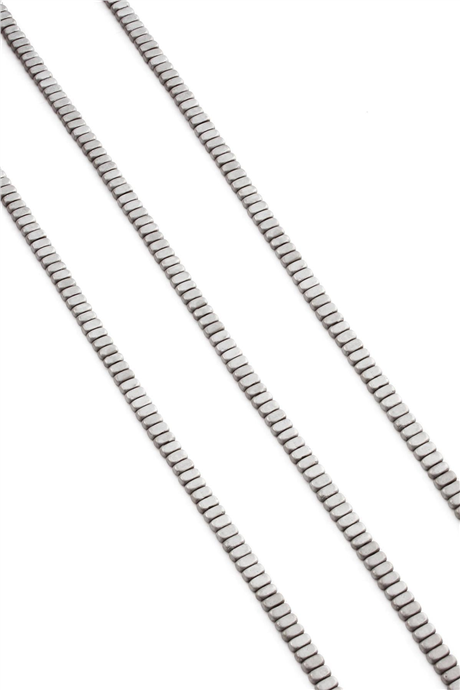 Hematit Taşı 2x4mm Yatsı Oval Kesim Doğal Taş Diziler