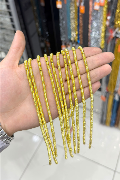 Hematit Taşı 4x1mm Rondela Kesim Doğal Taş Diziler