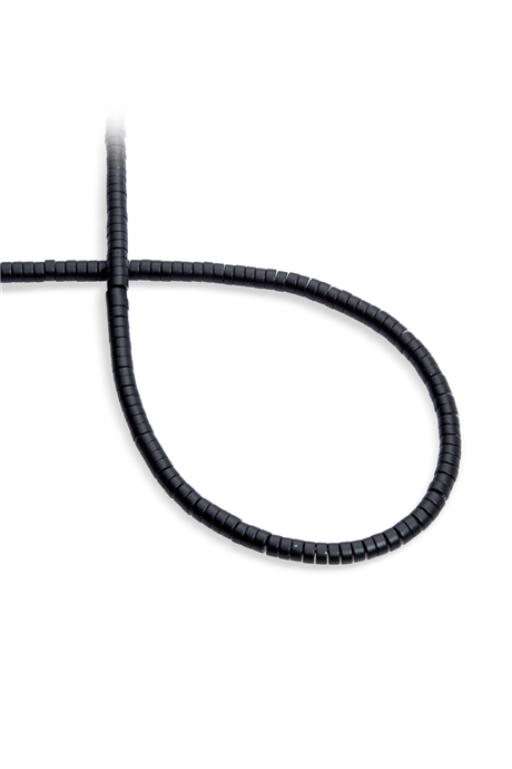 Hematite Stone 4x2mm Rondelle-Cut Bead Strand