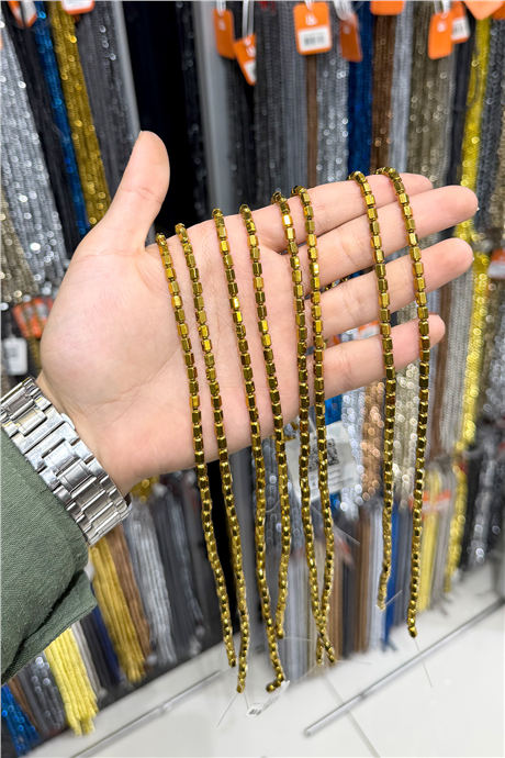 Hematit Taşı 4x6mm Altıgen Silindir Kesim Doğal Taş Diziler