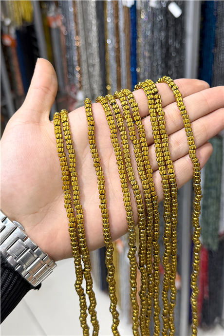 Hematit Taşı 5x3mm Rondela Kesim Doğal Taş Diziler
