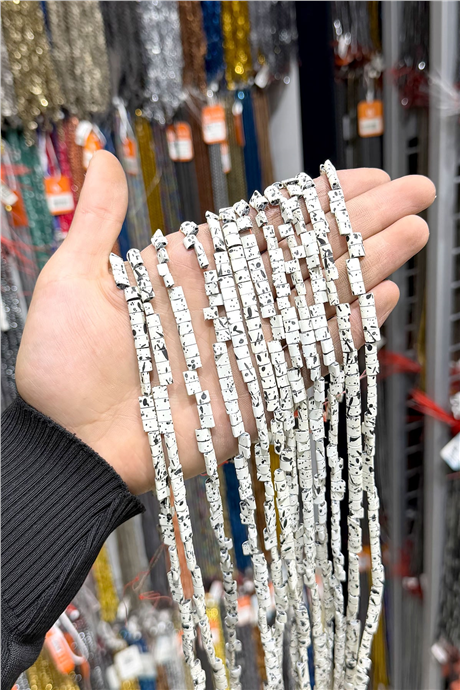 Hematit Taşı 6x5mm Bombeli Kesim Doğal Taş Diziler