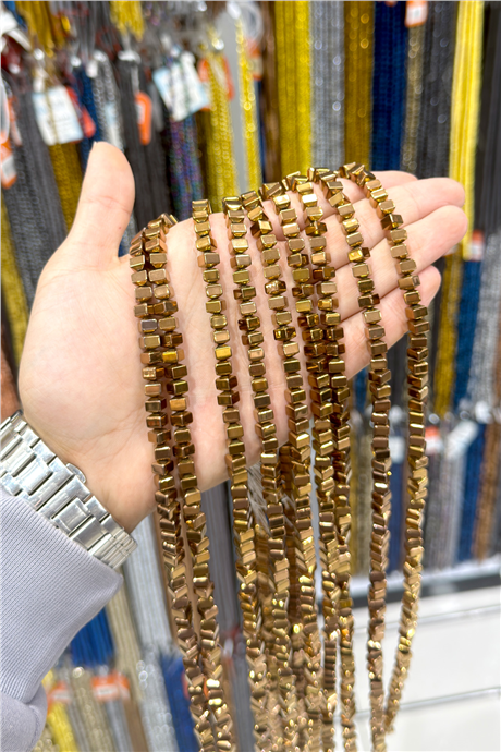 Hematit Taşı 6x5mm Rondela Kesim Doğal Taş Diziler