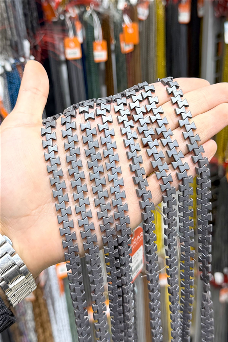 Hematit Taşı 7x5mm Fiyonk Kesim Doğal Taş Diziler
