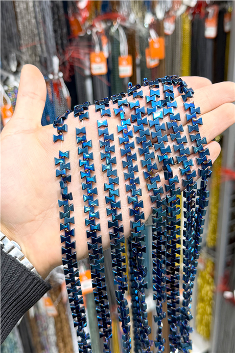 Hematit Taşı 7x5mm Fiyonk Kesim Doğal Taş Diziler