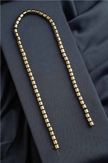 Hematit Taşı 8x4mm Piramit Kesim Doğal Taş Diziler