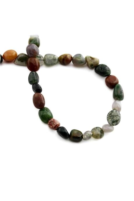 Hint Akik Doğal Taş Tımbıl Kesim 6x8mm Dizi