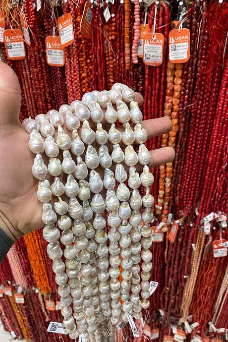 İnci Doğal Taş Barok Dizi