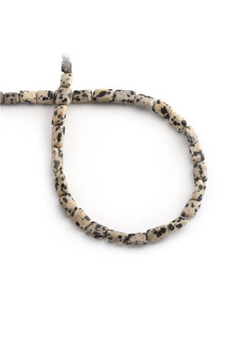 Jasper Doğal Taş Parlak Krem Yassı Dikdörtgen Kesim 6x8mm Dizi [AA]