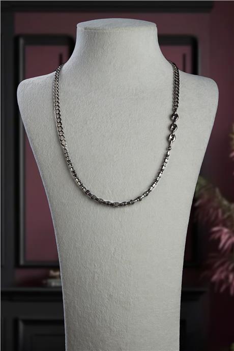 Jasper-Hematit Doğal Taş Erkek Kolye