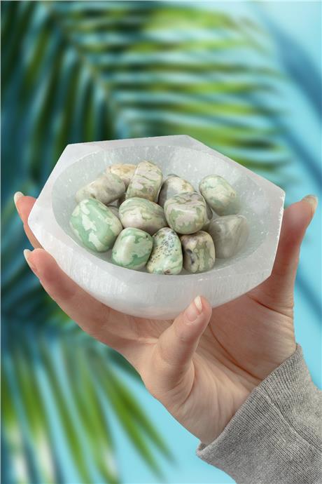 Jasper Taşı Tamburlanmış Kütle - 100 Gram