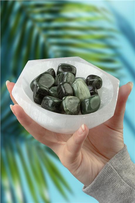 Jasper Taşı Tamburlanmış Kütle - 100 Gram