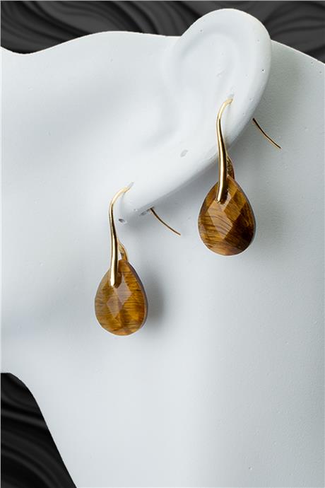 Kaplangozu Doğal Taş Küpe