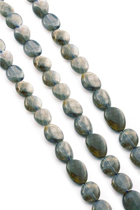 Labradorit Taşı Tımbıl Kesim 6x8mm Doğal Taş Dizi