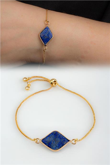 Lapıs Doğal Taş Asansör Sistemli Bileklik