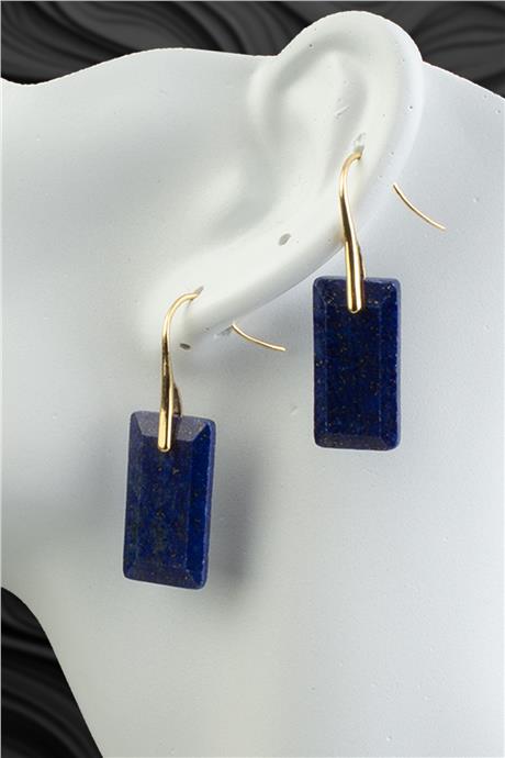 Lapıs Doğal Taş Küpe