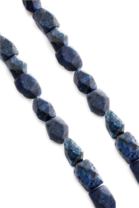 Lapis Lazuli Taşı 13x20mm Doğal Taş Dizi