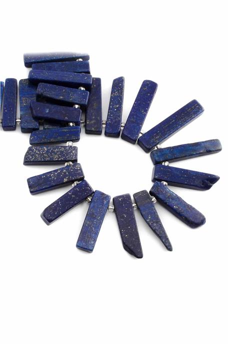 Lapis Lazuli Taşı Doğal Taş Dizi