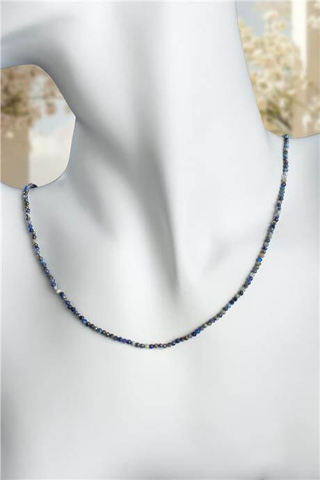 Lapis Lazuli Doğal Taş Kristal Küre Kesim 2mm Kolye