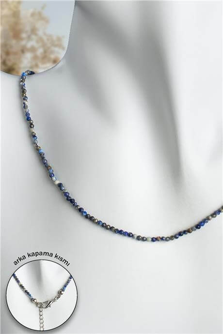 Lapis Lazuli Doğal Taş Kristal Küre Kesim 2mm Kolye