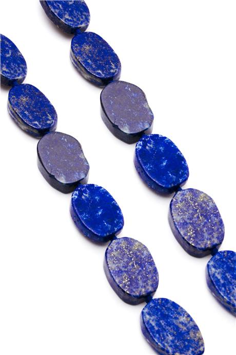 Lapis Lazuli Taşı Oval Kesim 15x24mm Doğal Taş Dizi