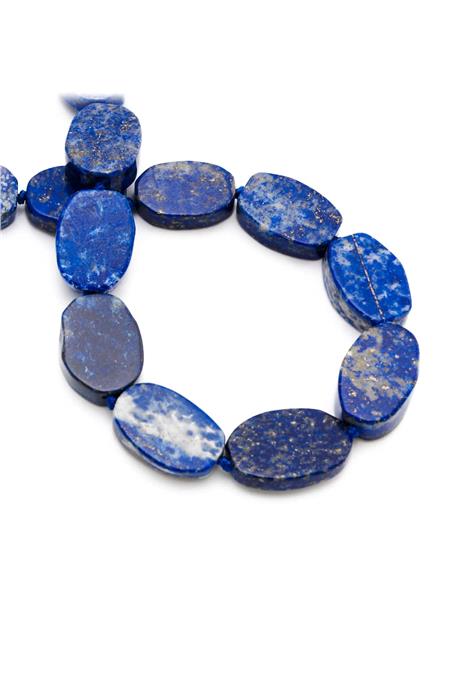 Lapis Lazuli Taşı Oval Kesim 15x24mm Doğal Taş Dizi