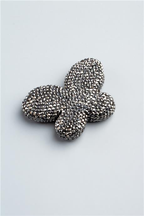 Markazit Füme Kelebek Kesim 50x36x10mm Takı Aparatı