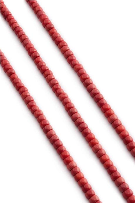 Mercan Taşı 7x4mm Doğal Taş Dizi