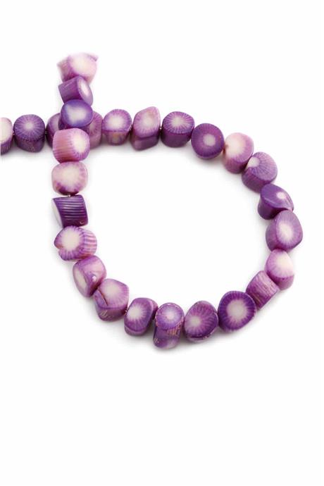 Mercan Doğal Taş Lilya Amorf Kesim 8x14mm Dizi