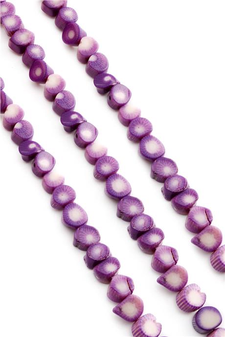 Mercan Doğal Taş Lilya Amorf Kesim 8x14mm Dizi